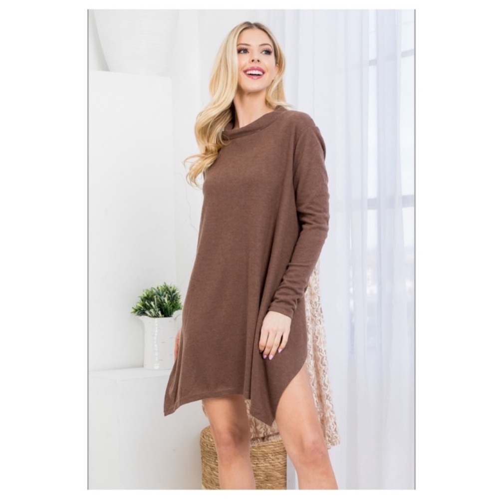 RYU A’reve  lace back cowl neck dress - Picture 5 of 8